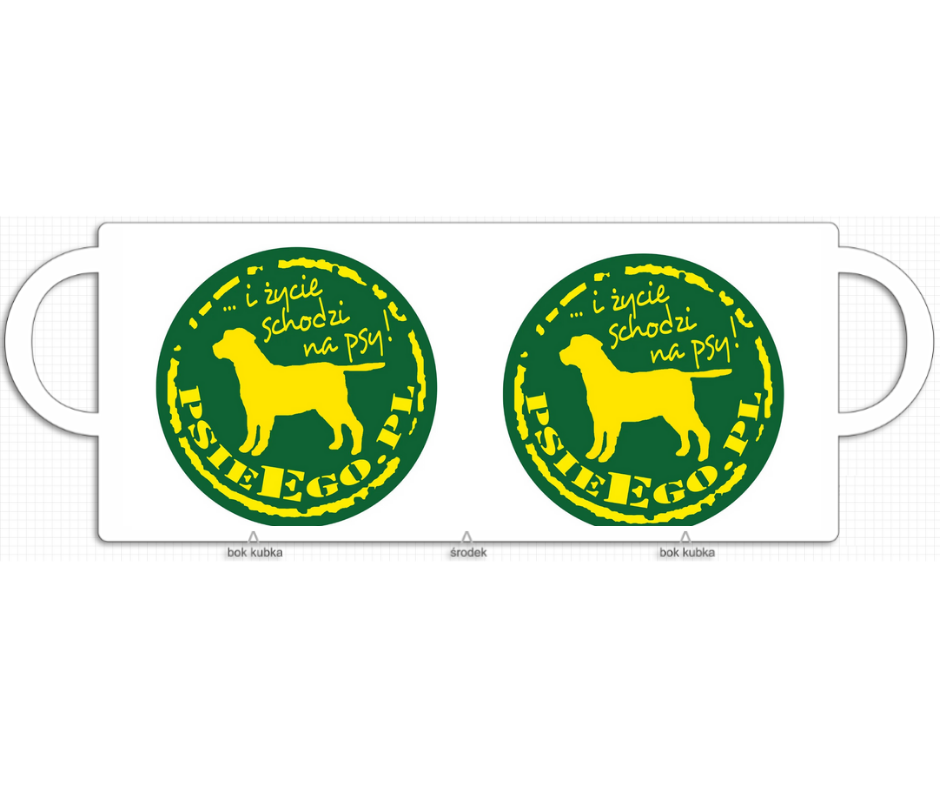 Kubek z logiem PsieEgo